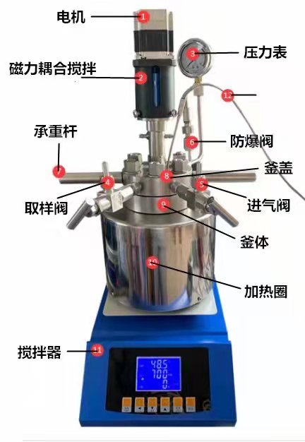 不銹鋼反應釜生產廠家及價格