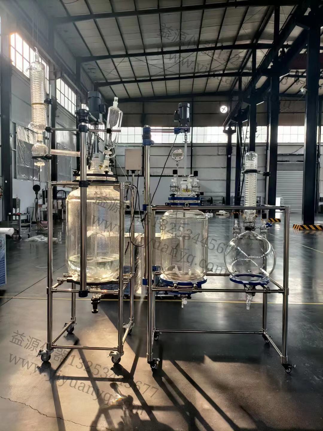 玻璃反應(yīng)定制釜已完工，感謝客戶的信任與支持！